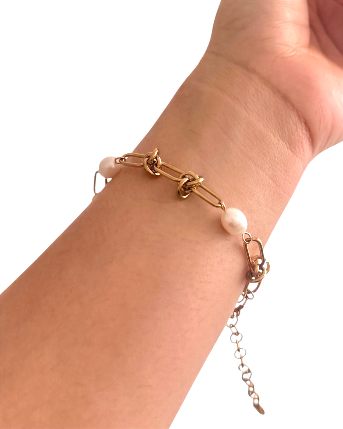 Freshwater Pearl Chain Bracelet