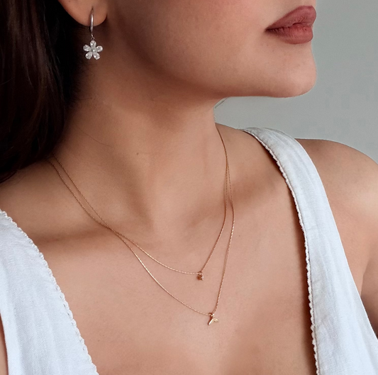 Mermaid Tail Layered Necklace