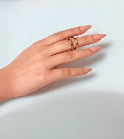 CZ Stackable Ring