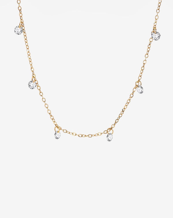 Stella CZ Dangle Necklace