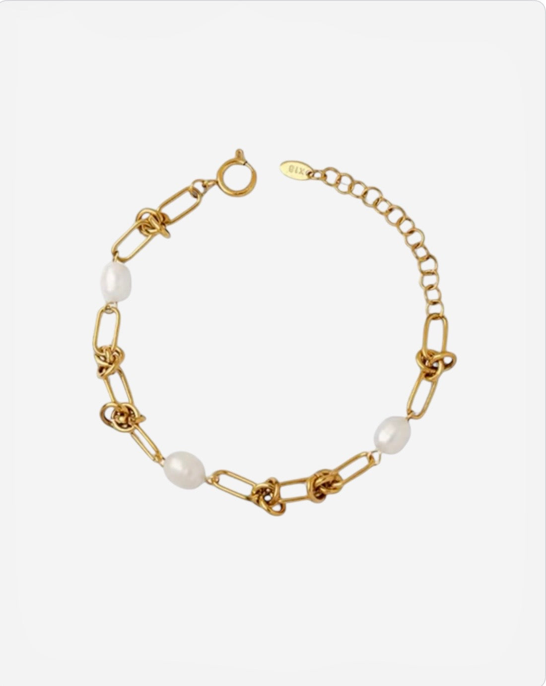 Freshwater Pearl Chain Bracelet