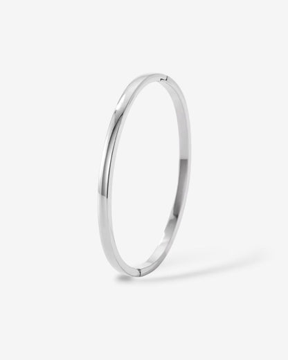 Sleek Bangle - Silver