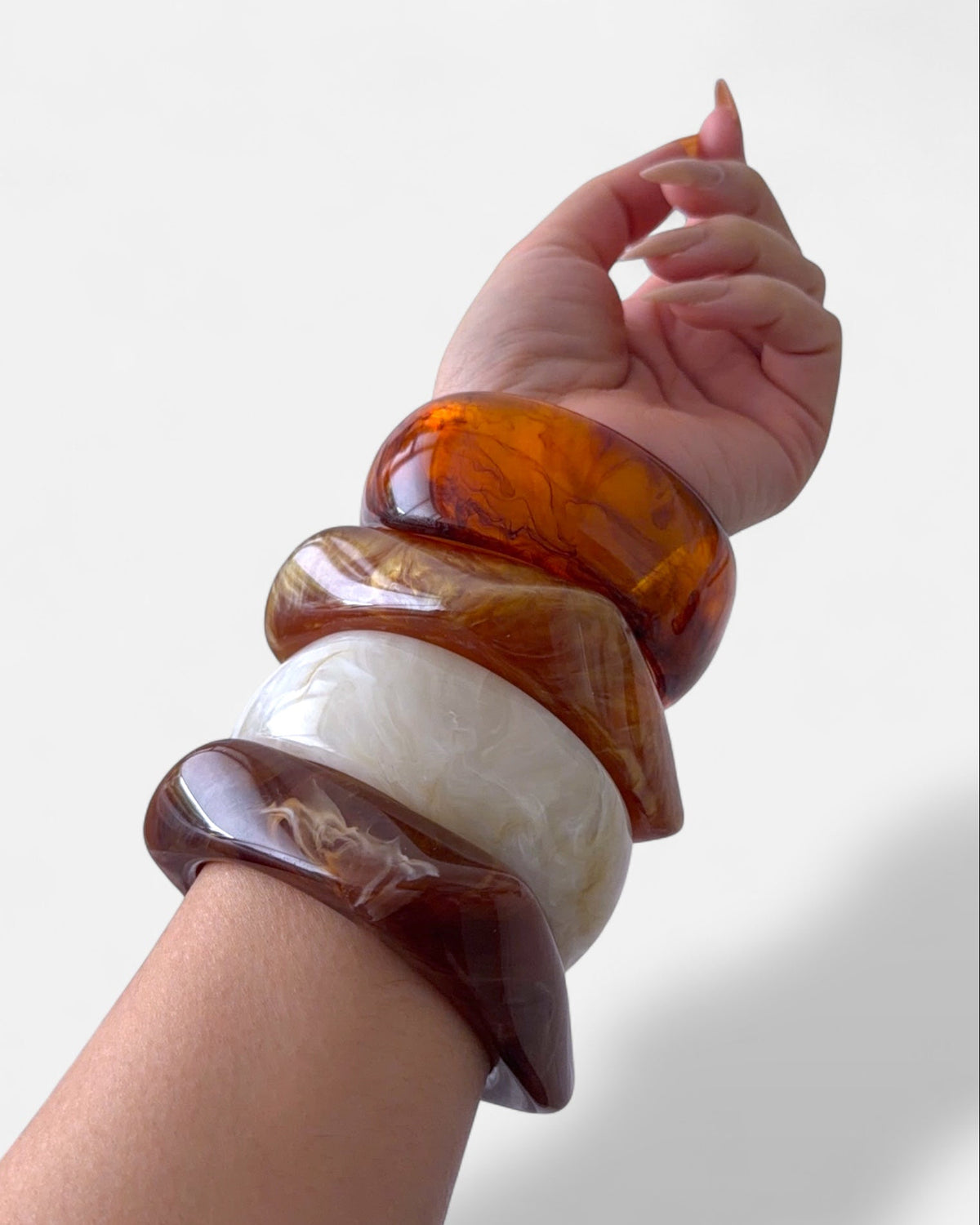 Bianca Marble Bangles