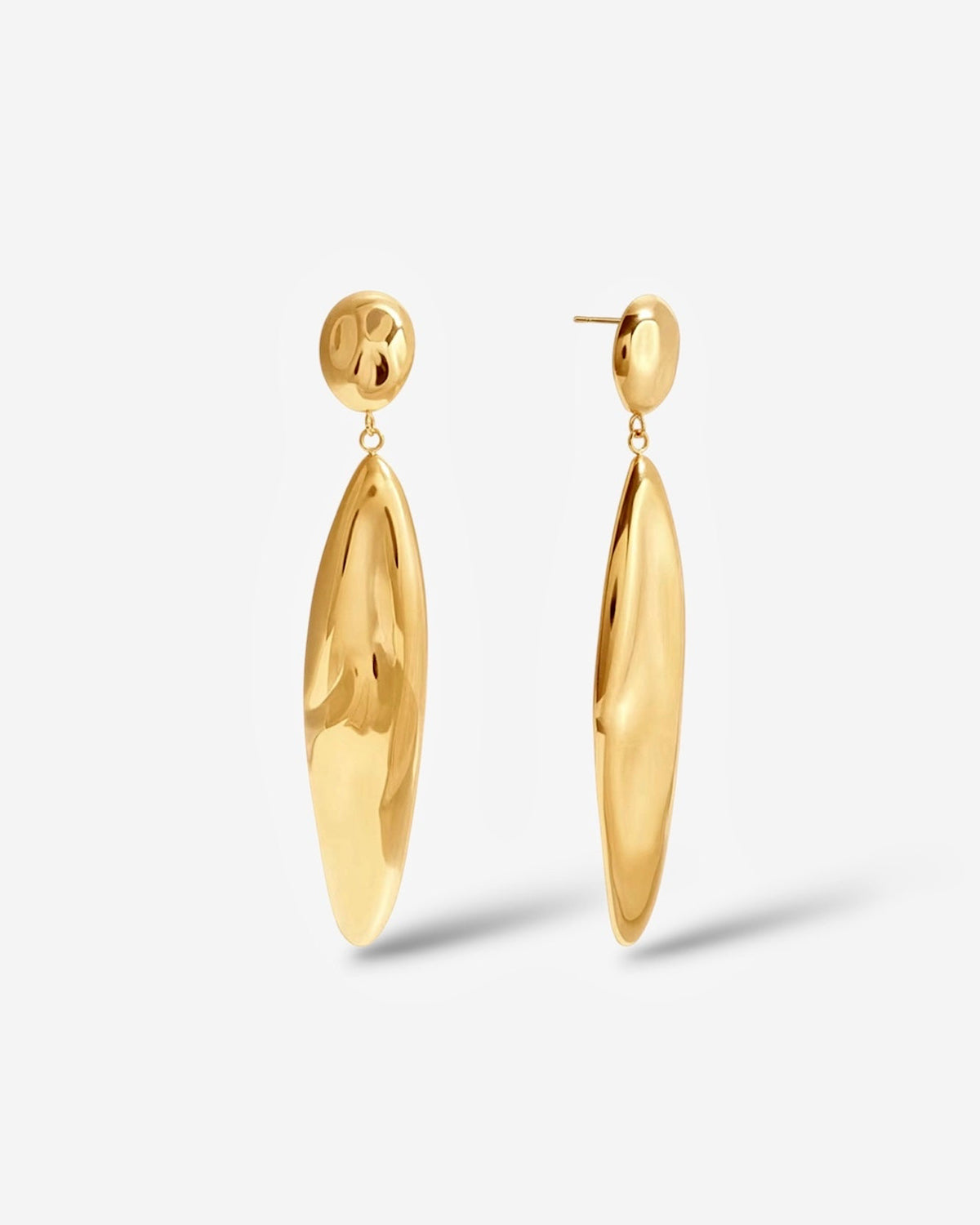 Cleo Gold Drop Earrings